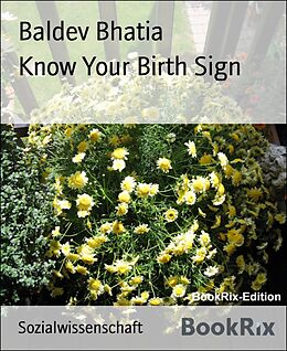 eBook (epub) Know Your Birth Sign de Baldev Bhatia