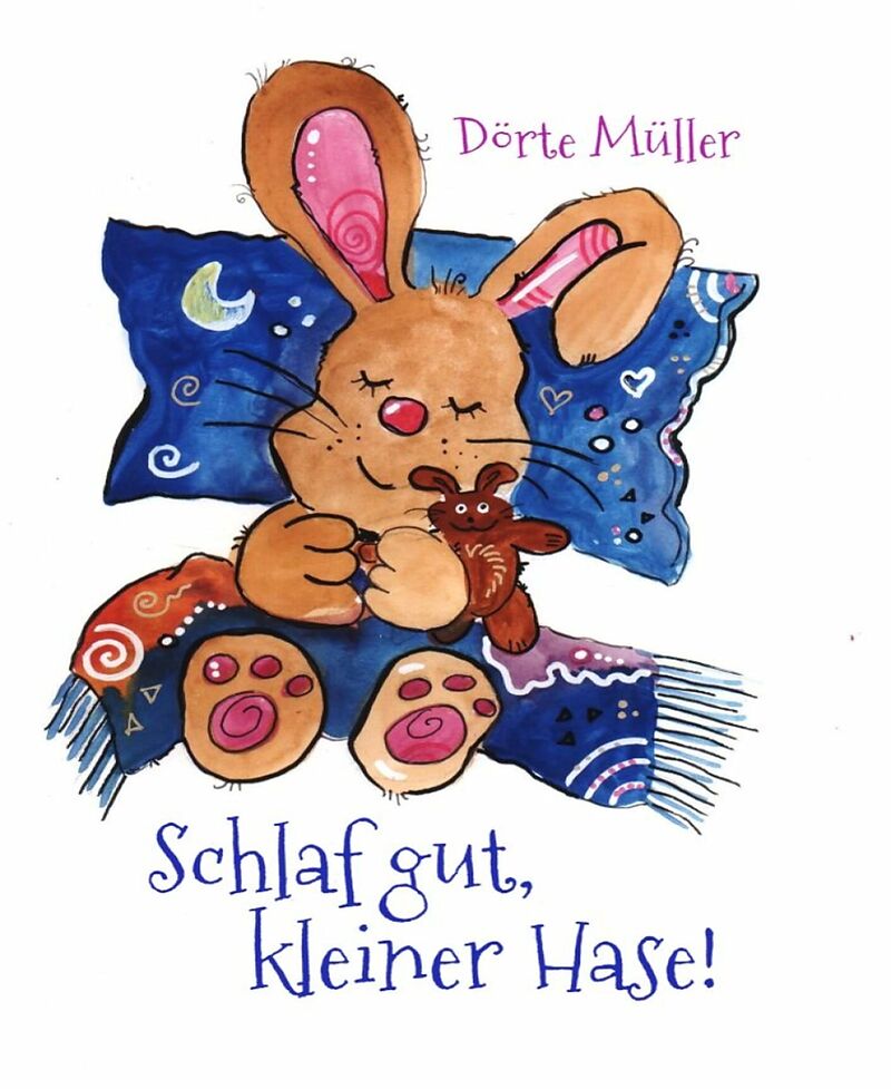Schlaf gut, kleiner Hase!