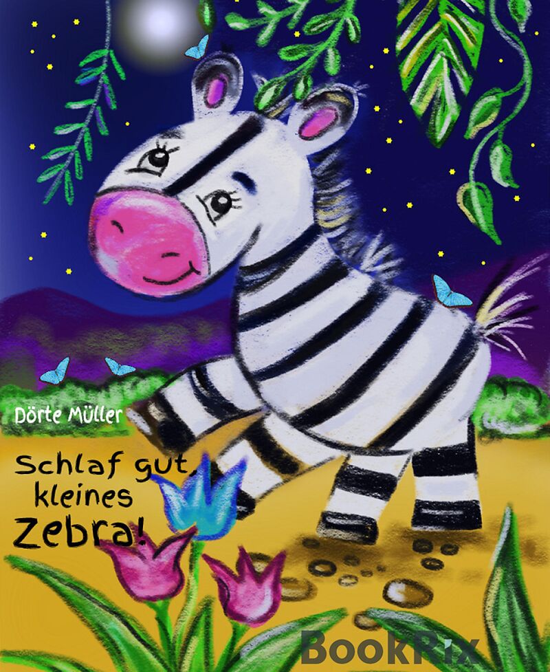 Schlaf gut, kleines Zebra!