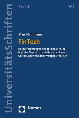 E-Book (pdf) FinTech von Marc Nathmann