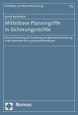 E-Book (pdf) Mittelbare Planeingriffe in Sicherungsrechte von Jannik Weitbrecht