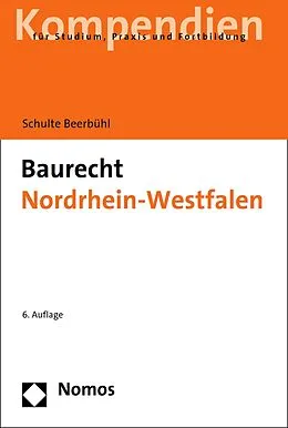 E-Book (pdf) Baurecht Nordrhein-Westfalen von Hubertus Schulte Beerbühl