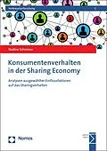 E-Book (pdf) Konsumentenverhalten in der Sharing Economy von Nadine Schreiner
