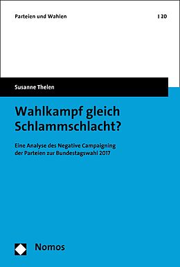 E-Book (pdf) Wahlkampf gleich Schlammschlacht? von Susanne Thelen