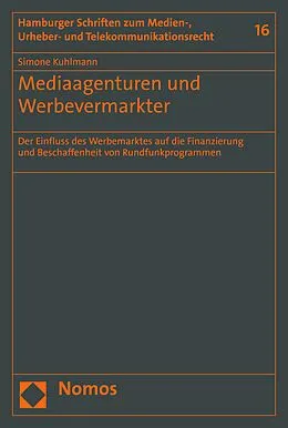 E-Book (pdf) Mediaagenturen und Werbevermarkter von Simone Kuhlmann