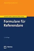 E-Book (pdf) Formulare für Referendare von Sönke Gerhold, Bernd Hoefer, Hege Ingwersen-Stück