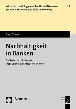E-Book (pdf) Nachhaltigkeit in Banken von Gesa Griese