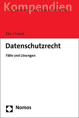 E-Book (pdf) Datenschutzrecht von Martin Eßer, Lorenz Franck