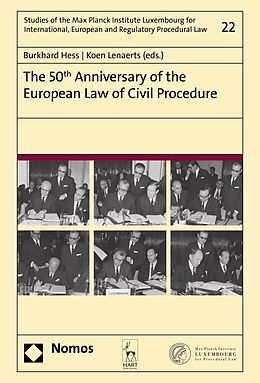 E-Book (pdf) The 50th Anniversary of the European Law of Civil Procedure von 