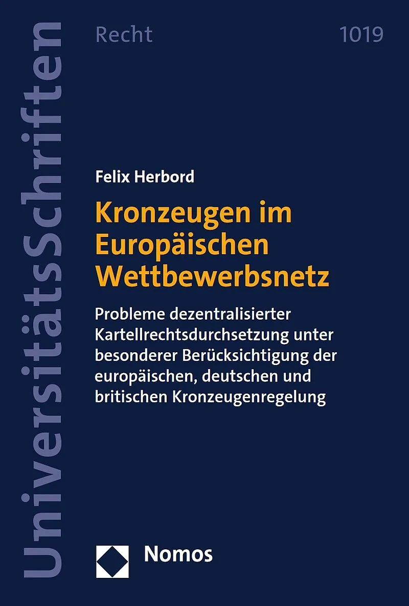 Kronzeugen im Europäischen Wettbewerbsnetz