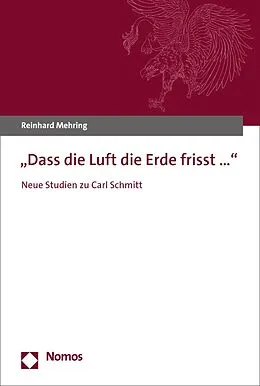 E-Book (pdf) Dass die Luft die Erde frisst von Reinhard Mehring