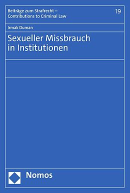 E-Book (pdf) Sexueller Missbrauch in Institutionen von Irmak Duman