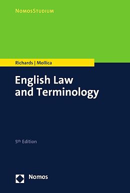 eBook (pdf) English Law and Terminology de Claudina Richards, Viviana Mollica