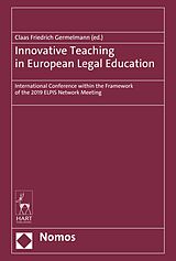 eBook (pdf) Innovative Teaching in European Legal Education de 