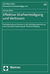 E-Book (pdf) Effektive Strafverteidigung und Vertrauen von Nicolas Böhm