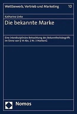 E-Book (pdf) Die bekannte Marke von Katharina Linke