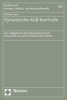 E-Book (pdf) Dynamische AGB-Kontrolle von Christian Hess