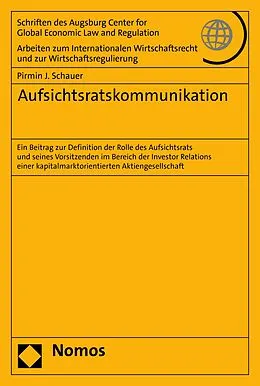 E-Book (pdf) Aufsichtsratskommunikation von Pirmin J. Schauer