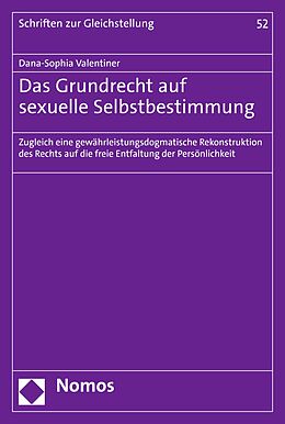 E-Book (pdf) Das Grundrecht auf sexuelle Selbstbestimmung von Dana-Sophia Valentiner