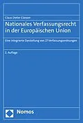 E-Book (pdf) Nationales Verfassungsrecht in der Europäischen Union von Claus Dieter Classen