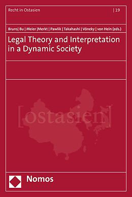 eBook (pdf) Legal Theory and Interpretation in a Dynamic Society de 