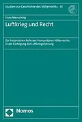 E-Book (pdf) Luftkrieg und Recht von Enno Mensching