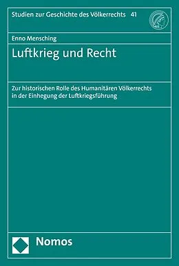 E-Book (pdf) Luftkrieg und Recht von Enno Mensching