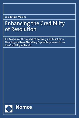 eBook (pdf) Enhancing the Credibility of Resolution de Lara Letizia Milione