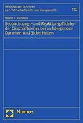 E-Book (pdf) Beobachtungs- und Reaktionspflichten der Geschäftsleiter bei aufsteigenden Darlehen und Sicherheiten von Moritz L. Buchholz