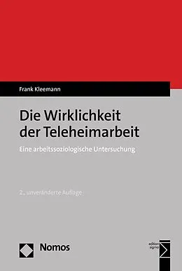 E-Book (pdf) Die Wirklichkeit der Teleheimarbeit von Frank Kleemann