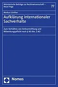 E-Book (pdf) Aufklärung internationaler Sachverhalte von Markus Günther