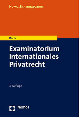 E-Book (pdf) Examinatorium Internationales Privatrecht von Andreas Köhler