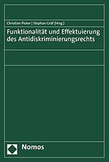 E-Book (pdf) Funktionalität und Effektuierung des Antidiskriminierungsrechts von 