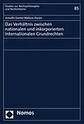 E-Book (pdf) Das Verhältnis zwischen nationalen und inkorporierten internationalen Grundrechten von Arnulfo Daniel Mateos Durán