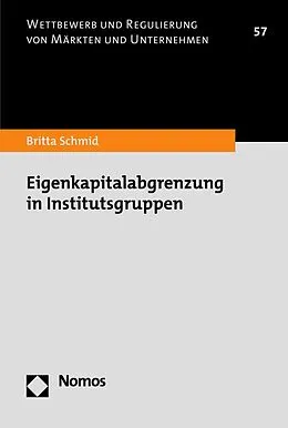 E-Book (pdf) Eigenkapitalabgrenzung in Institutsgruppen von Britta Schmid
