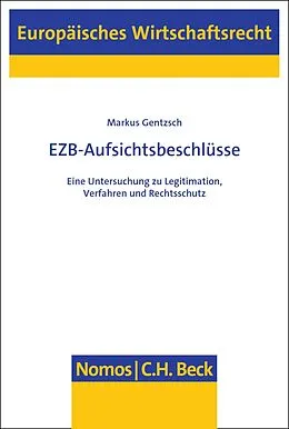 E-Book (pdf) EZB-Aufsichtsbeschlüsse von Markus Gentzsch