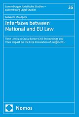 eBook (pdf) Interfaces between National and EU Law de Giovanni Chiapponi