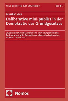 E-Book (pdf) Deliberative mini-publics in der Demokratie des Grundgesetzes von Sebastian Stein