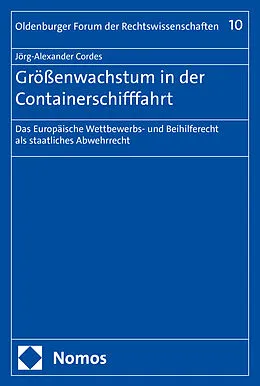 E-Book (pdf) Größenwachstum in der Containerschifffahrt von Jörg-Alexander Cordes
