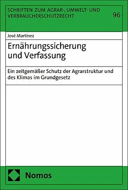 E-Book (pdf) Ernährungssicherung und Verfassung von José Martínez