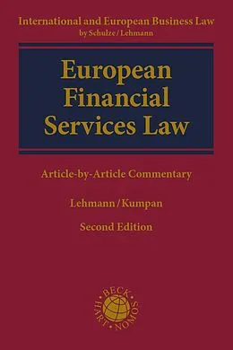 E-Book (pdf) European Financial Services Law von 