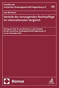 E-Book (pdf) Vorteile der vorsorgenden Rechtspflege im internationalen Vergleich von Jens Bormann