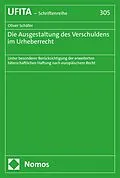 E-Book (pdf) Die Ausgestaltung des Verschuldens im Urheberrecht von Oliver Schäfer