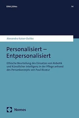 E-Book (pdf) Personalisiert  Entpersonalisiert von Alexandra Kaiser-Duliba