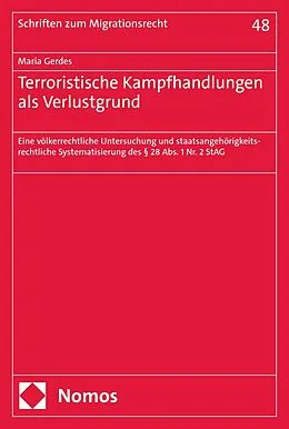 E-Book (pdf) Terroristische Kampfhandlungen als Verlustgrund von Maria Gerdes