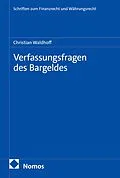 E-Book (pdf) Verfassungsfragen des Bargeldes von Christian Waldhoff