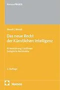 E-Book (pdf) Das neue Recht der Künstlichen Intelligenz von Janine Wendt, Domenik H. Wendt