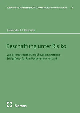 E-Book (pdf) Beschaffung unter Risiko von Alexander F. J. Hasenau