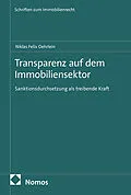 E-Book (pdf) Transparenz auf dem Immobiliensektor von Niklas Felix Oehrlein