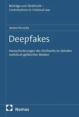 E-Book (pdf) Deepfakes von Anton Porsche